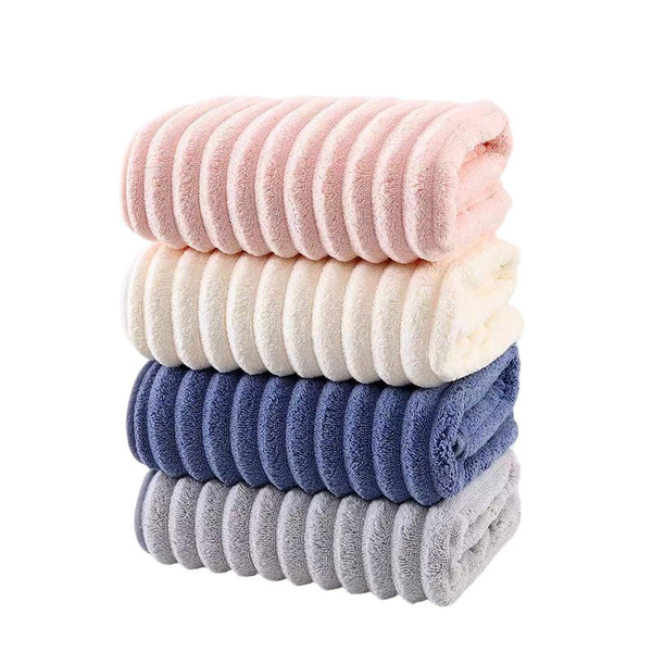 Coral bath towel