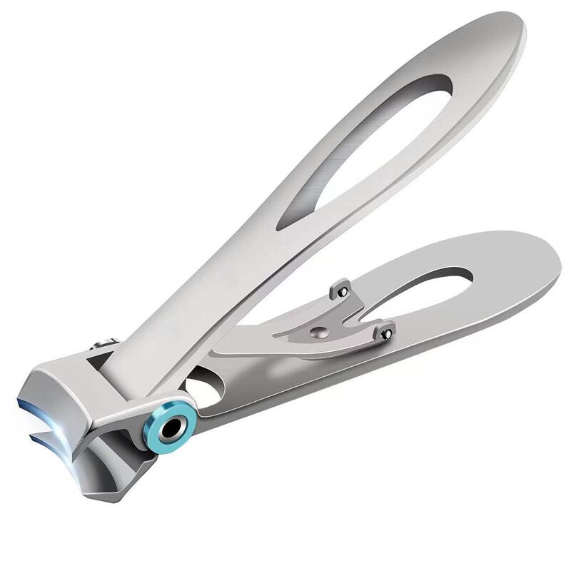 Large Opening Anti-Splash Nail Clipper Large Hardened Thick Toenail Nail Clipper Household Adult Large Mouth Nail Clipper