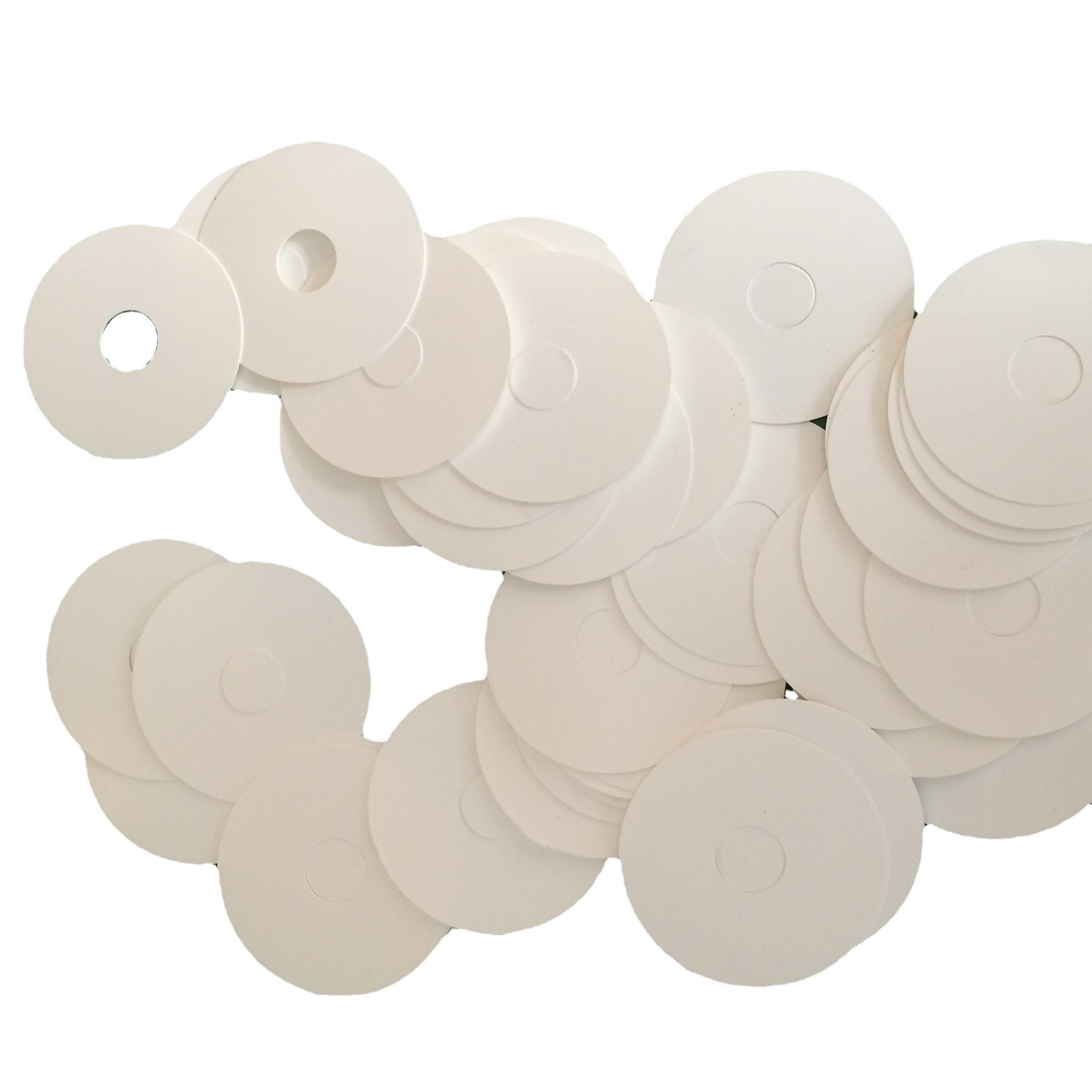 可定PET白色垫片PET电子产品垫片PET圆形垫片