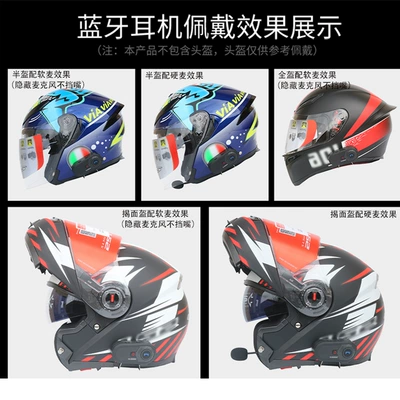 Screen Full Half Helmet Long – Motorcycle Helmet Headset