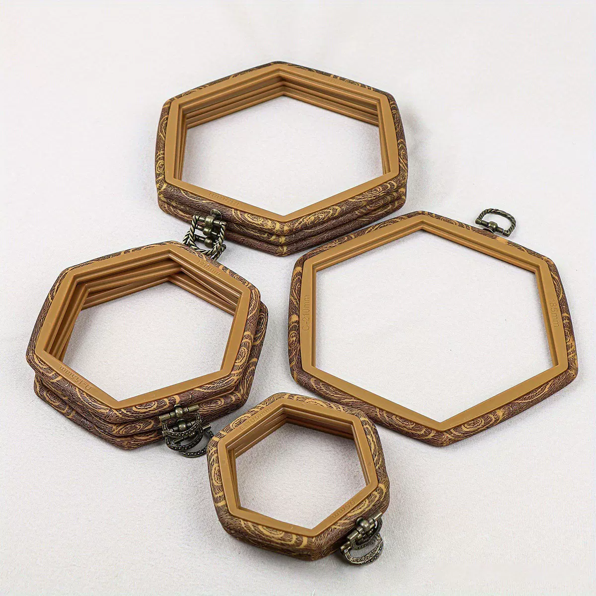 仿木十字绣绣绷 圆形/椭圆形绣绷 新中式绣绷 手工DIY工具