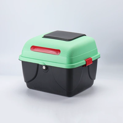 Vehicle Trunk, Motorcycle Tail Box, Electric car tail box - green-363228