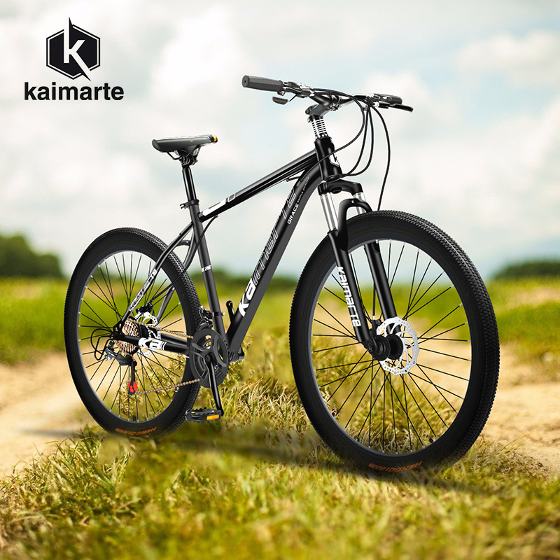 Bicicleta de montaña para adultos de 29 pulgadas con velocidad variable y amortiguación para hombres, adolescentes y estudiantes, ideal para desplazamientos.