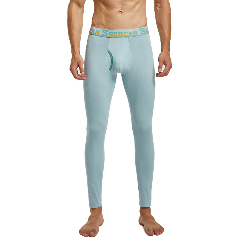 seobean new men's autumn pants warm pants men's leggings foreign trade fashion men's underwear tights wholesale