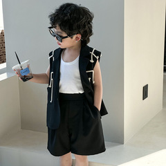 Children's Vest 2023 Spring and Summer New Style Formal Wear Vest, Kids Korean Style Fashion Vest, Dropshipping One Piece
