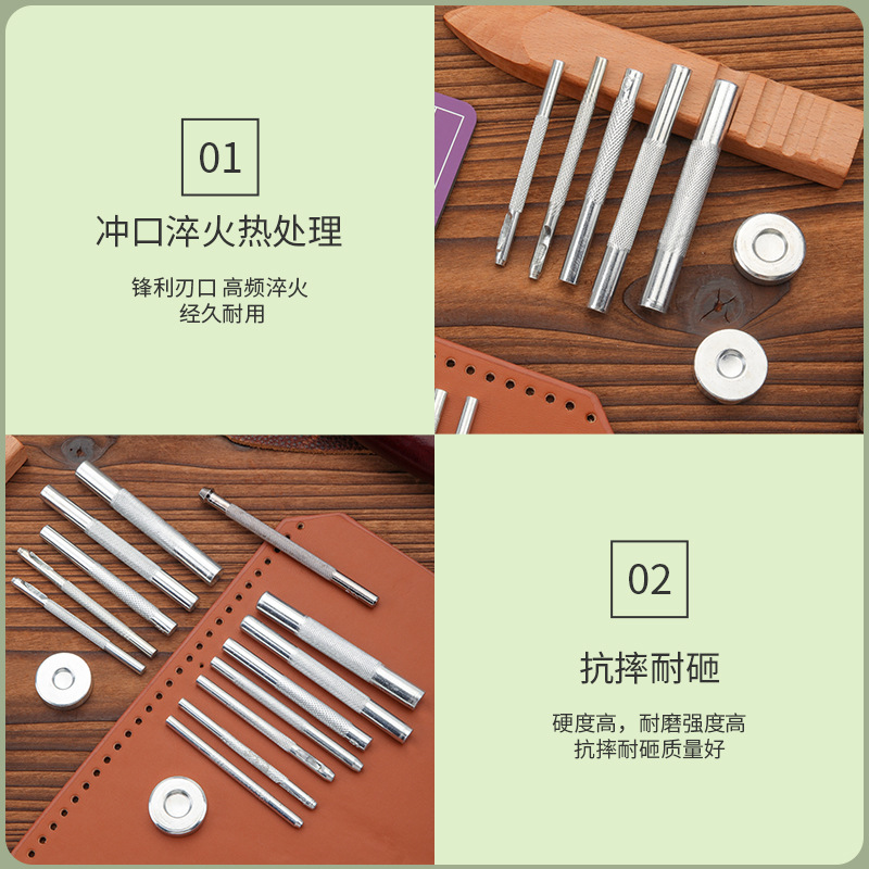 Herramienta de instalación de remache punzonado remache instalación varilla hebilla de cuatro juntas base de remache de perforación de mezclilla