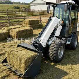 HT220T 伸缩臂装载机 园林苗木移栽长臂抓取作业设备