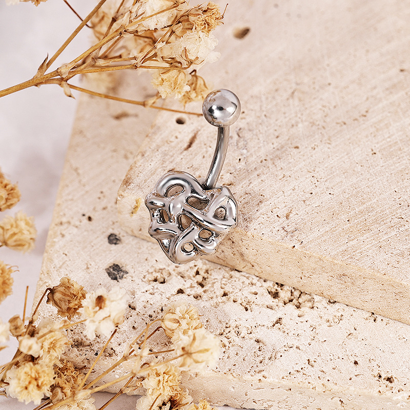 Labret piercing jewelry detail image