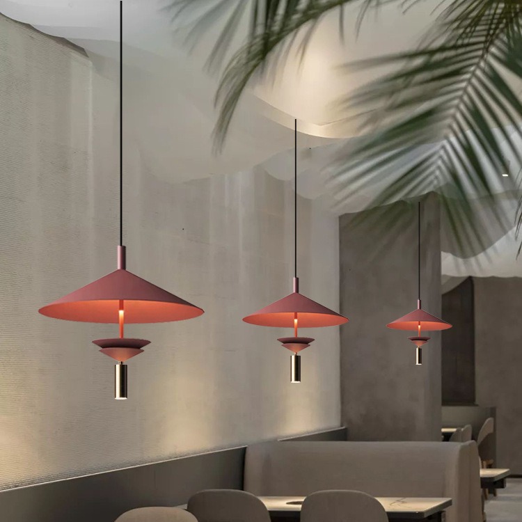 Chandelier creativo simple olla caliente comercial cafetería tienda diseñador de café restaurante de diseño moderno olla caliente
