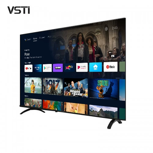 Телевизор VSTI, иностранная торговля, международная версия, экспорт, глобальный, 55-дюймов Android TV 4K, сверхчеткое изображение, многоязычный звук