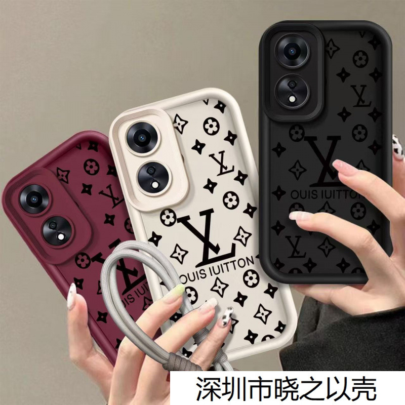 Suitable for Apple 17Promax Phone Case 16Pro/15 Big Brand Lv148 Full-Cover Iphonetag Phone Case