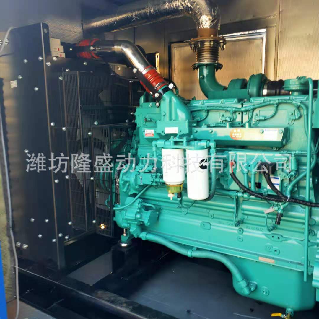 康明斯250kw柴油发电机组备用电源工地常用柴油发电机市场