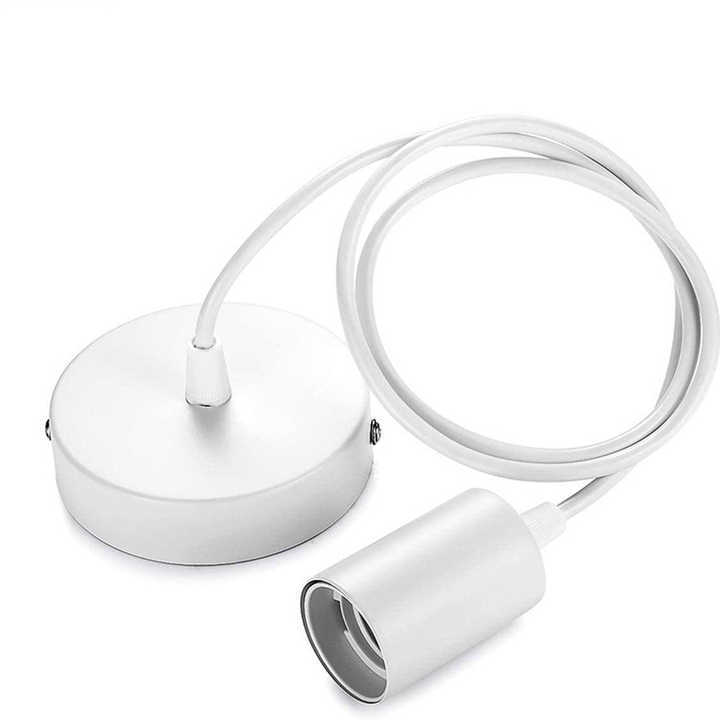 Venta directa de fábrica Portalámparas E27 Portalámparas de copa Portalámparas con hilo Portalámparas de bricolaje Línea colgante Portalámparas de decoración de restaurante creativo