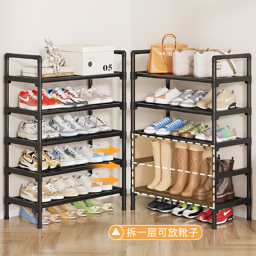 Shoe rack simple doorway home rental room storage shoe cabinet modern simple economical shoe rack multi-layer space saving