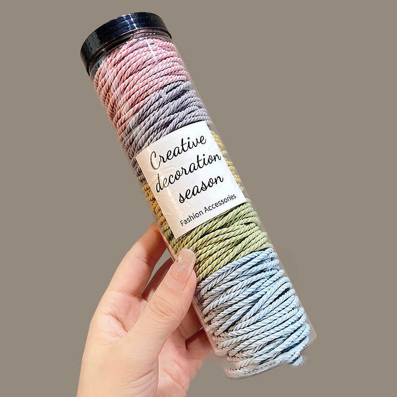 Estilo coreano de alta cuerda de Pelo elástico de las mujeres anillo de toalla simple banda de goma cuerda de pelo de cola de caballo alta anillo de pelo de bebé