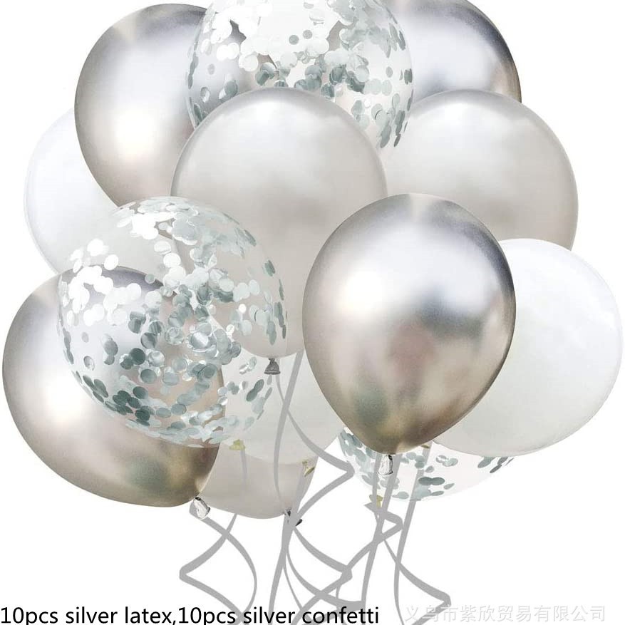 Metal oro rosa globo de látex Combo vino rojo Globos Paquetes cumpleaños boda paquete 30 Pack