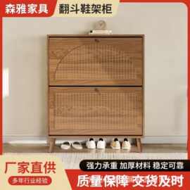 入户超薄翻斗鞋柜家用门口楼道走廊大容量玄关柜窄鞋柜