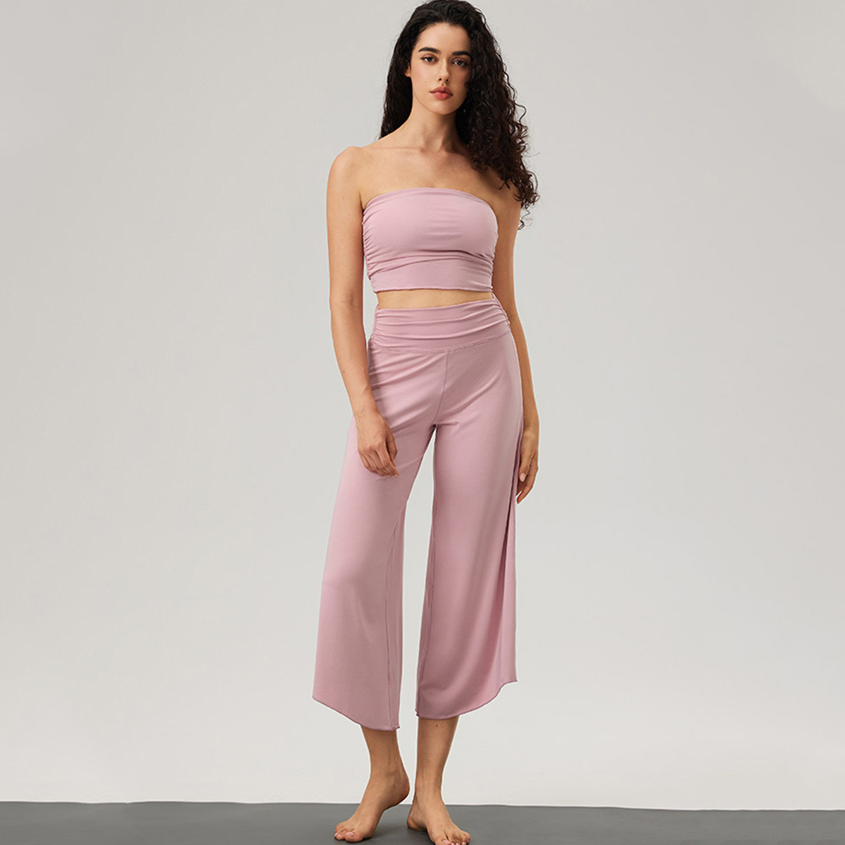 Comercio exterior nuevo Vipassana flujo de yoga conjunto de alta elasticidad Model absorción de humedad ropa de ejercicio de secado rápido chaqueta deportiva para el pecho