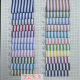 Polyester striped fabric luggage clothing lining pocket fabric shirt fabric 3mm yarn-dyed striped fabric