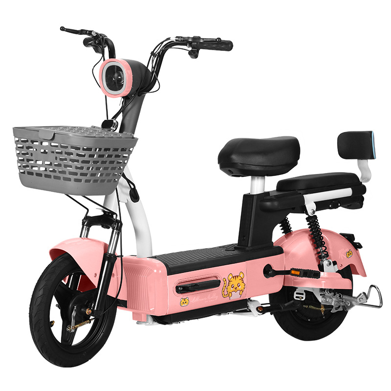 Exportación de nueva bicicleta eléctrica estándar nacional 48V dos ruedas multifuncional coche de batería doble adulto fábrica de tranvía al por mayor