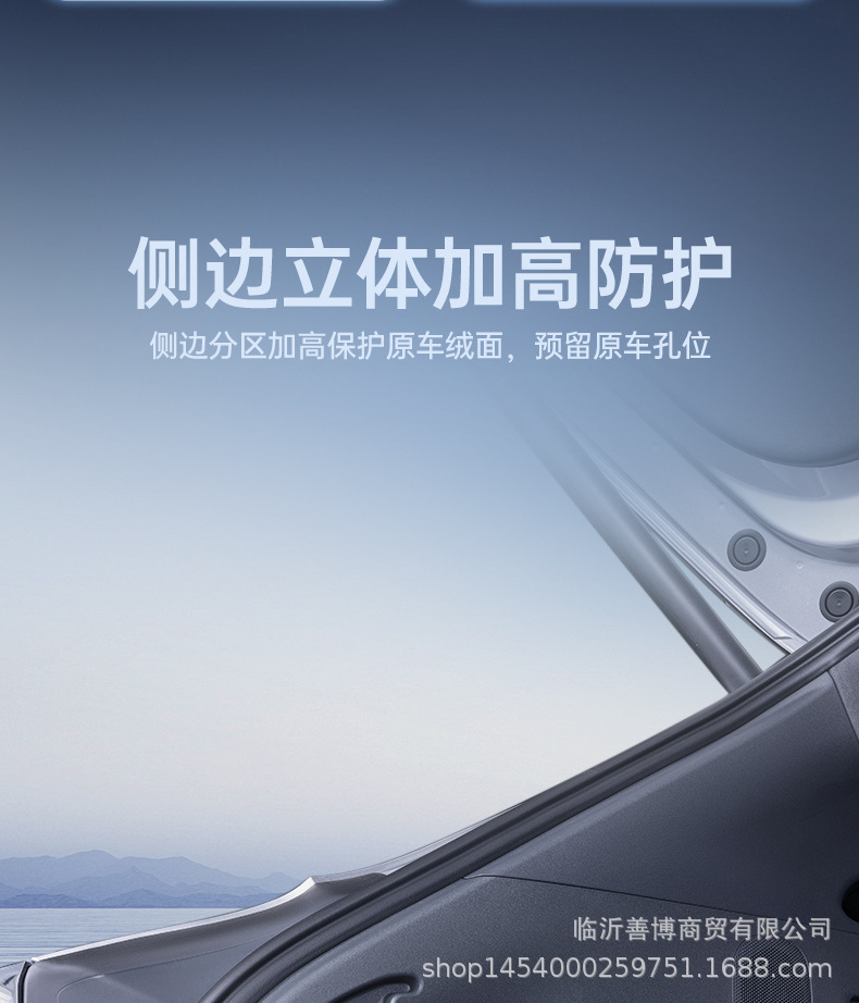 Suitable for 2025 Yu7 Trunk Mat, Full Surround Modification Accessories, Automotive Supplies, Interior Trunk Mat