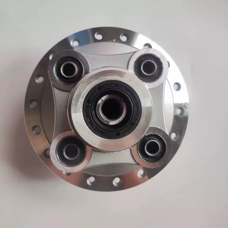 Cg125 Motorcycle Wheel Hub Front and Rear Retro Modified Spokes Wheel Hub Core Brake Drum Cap Assembly Happiness
