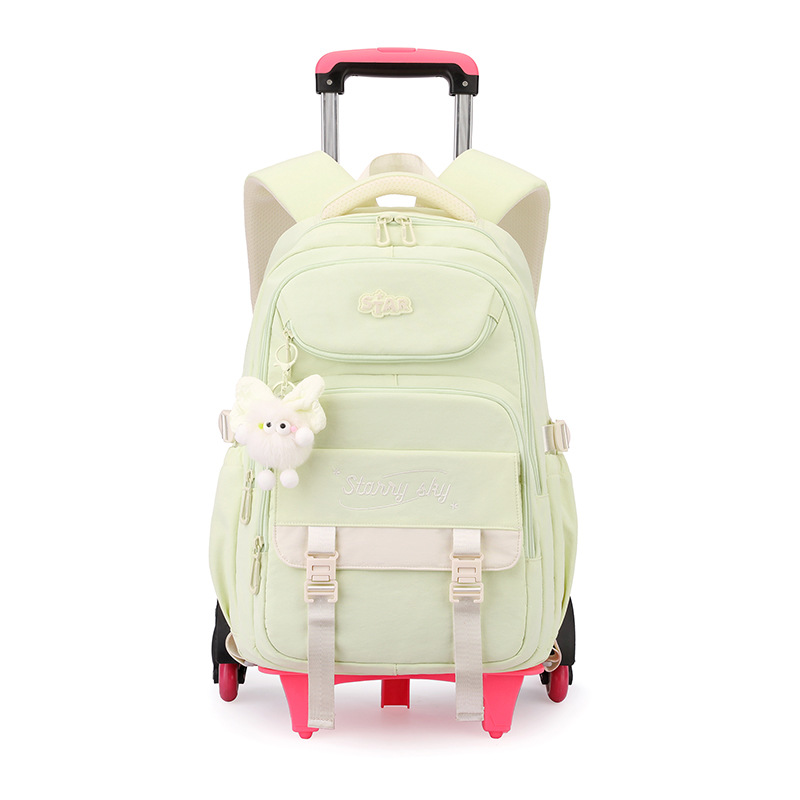 Mochila de pescado natural 3 - 6 grados de moda de alta capacidad mochila de estudiantes de secundaria escalera ligera caja de tracción