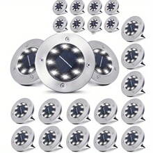 I 77341 Solar In-Ground Lawn Lights ͥԺ��ƺ�� �羳ŷ��