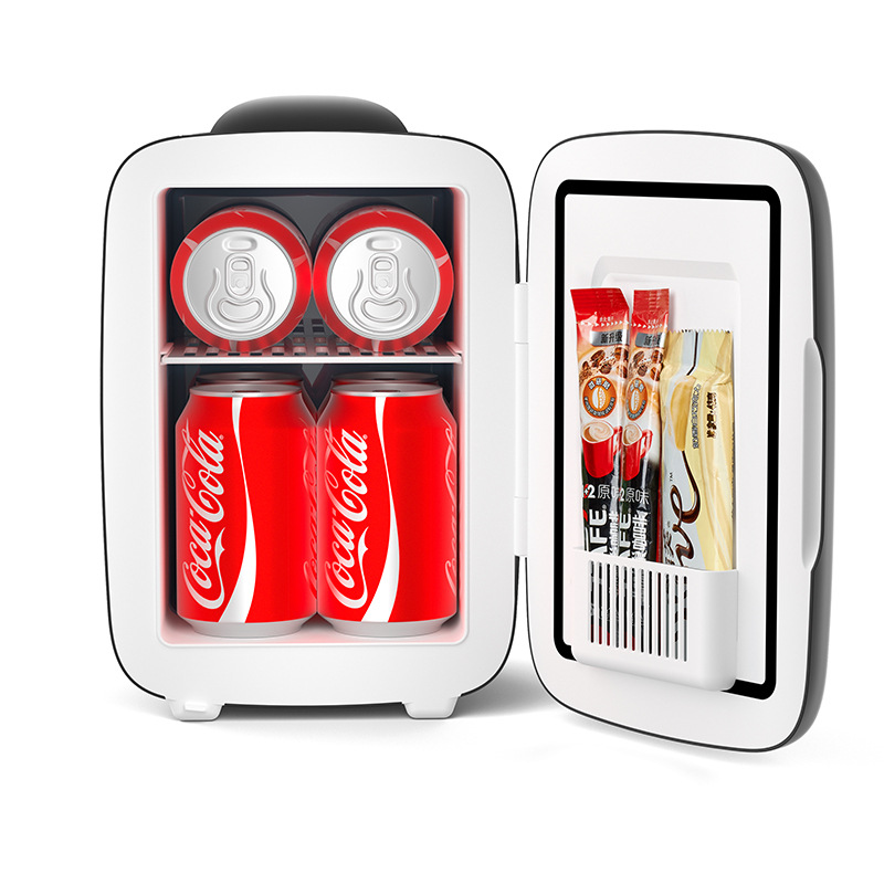 Kemin Car-Mounted Mini USB Charging Type-C 5V Small Refrigerator for Home Use, Dormitory, New Mini Model