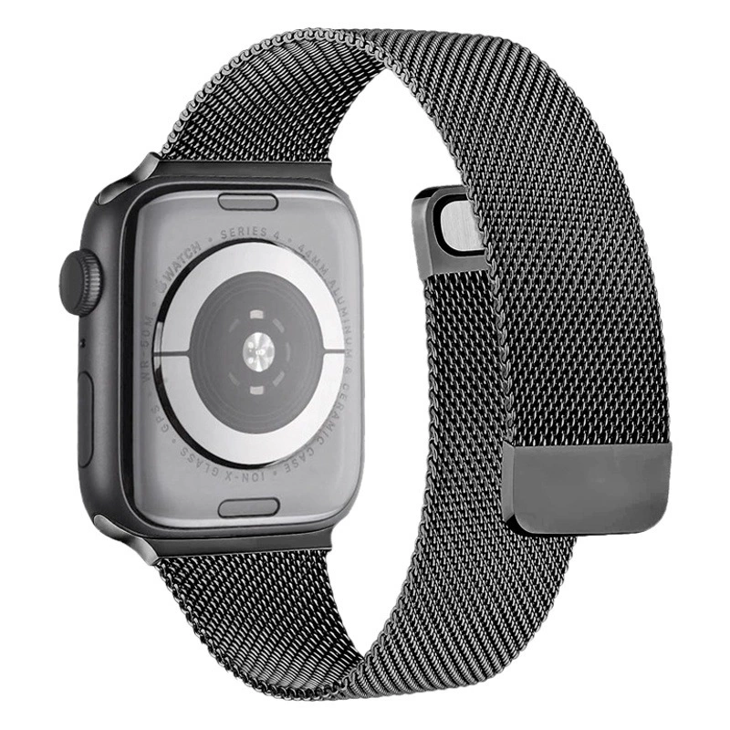 Двухсекционный миланский ремешок, подходящий для Apple iWatch Ultra S10 поколений 6789, двухсекционный магнитный браслет.