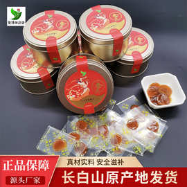 东北特产红参阿胶蜜片长白山罐装开袋即食多种规格可选鲜参蜜片