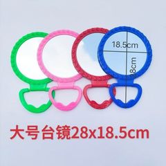 大きいレースの鏡の家庭用の古いプラスチックの結婚の鏡の円形のデスクトップの普通の鏡のメーカーは百貨を卸売りします。