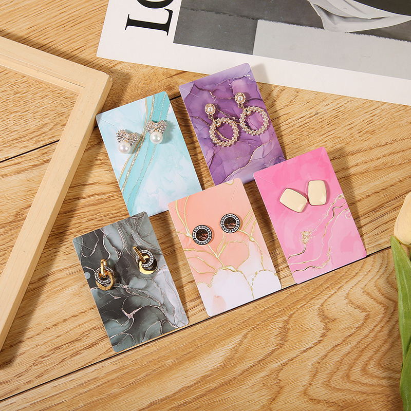 57g Weight Jewelry packaging cardboard Classification 1 Piece Quantity Party, Date Occasion Paper/Paper Material Marble Texture Pattern Simple Style Style Simple Style Marble Texture Paper/paper Jewelry Packaging Cardboard 7
