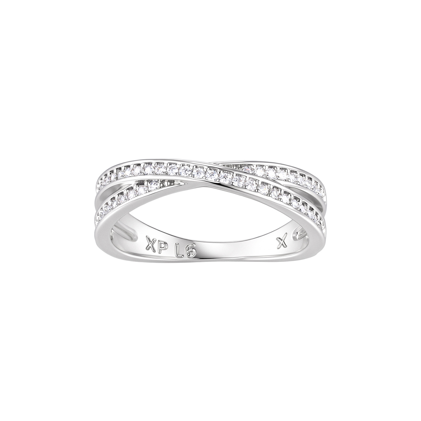 Anillo Cruzado de Aleación para Mujeres image 6