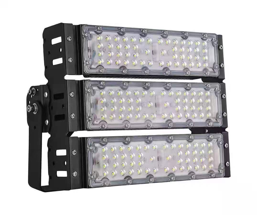 Lámpara de luz LED al aire libre lámpara especial de campo de campo módulo negro lámpara de túnel 50W100W150W200W250W300W400W