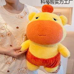 カピバラ ルル人形 Douyin 人形 ぬいぐるみ カピバラ ドゥドゥ かわいい 誕生日 ギフト 人形 面白い 解凍