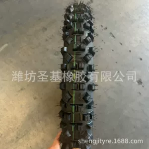 Off-road motosiklet şini, sürüşməyən, aşınmaya davamlı 80/100-21Ss-057B Green Line