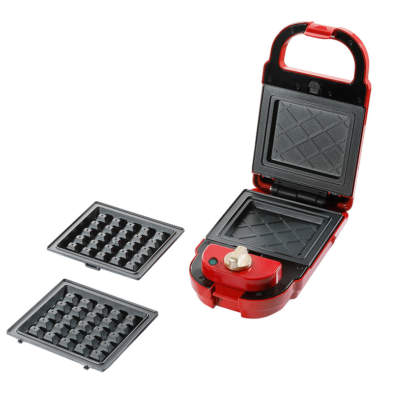Household New Product Waffle Machine with Timing Sanming Machine Light Food Breakfast Machine Artifact Multifunctional Household Spit Driver