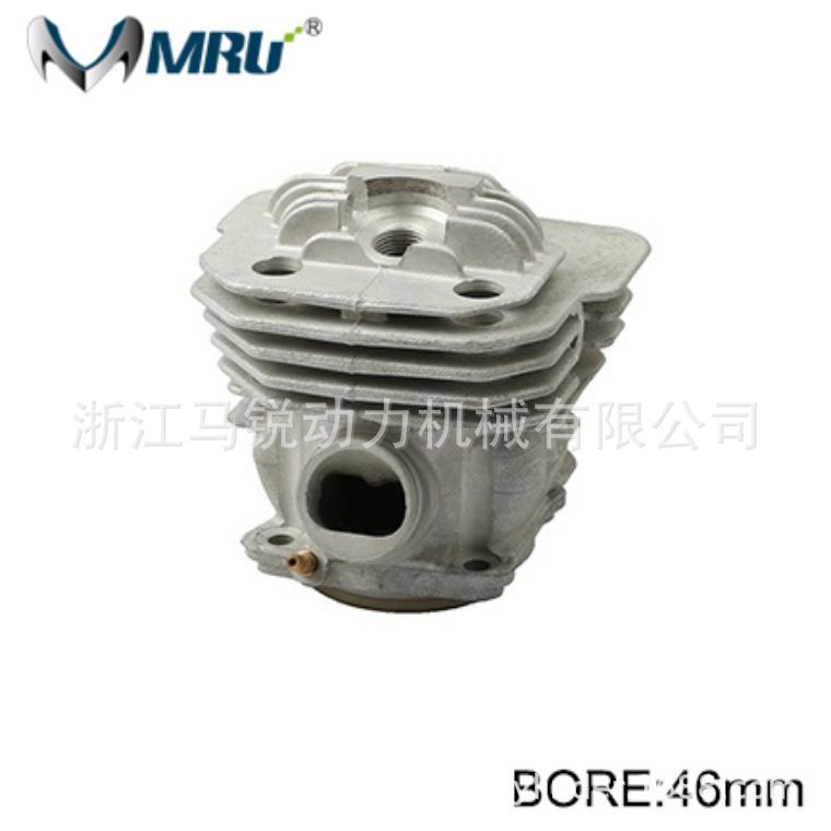 油锯配件汽缸/气缸 陶瓷汽缸  956 46mm园林机械配件