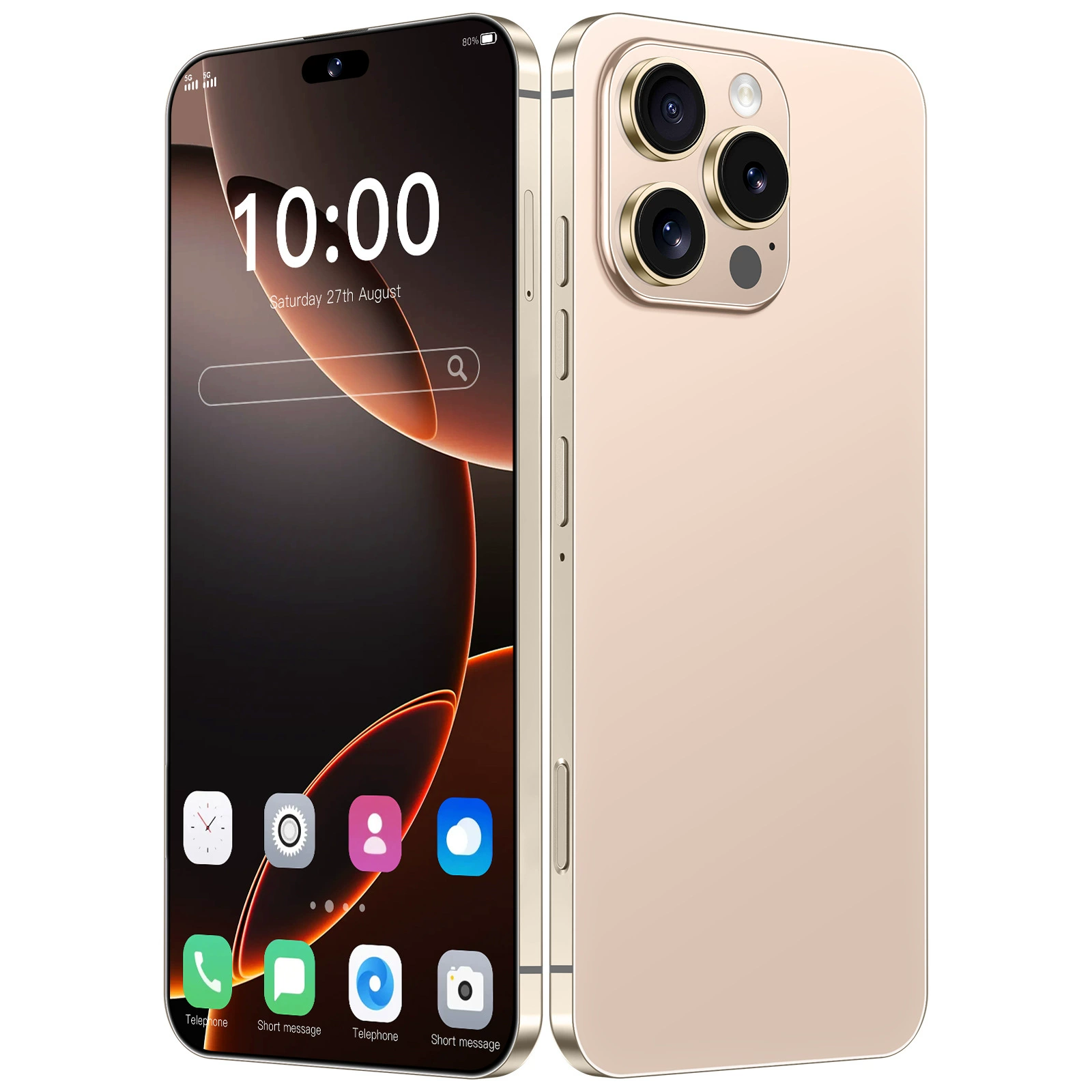 Smart mobile phone, intel core i16, 16promax, full screen display
