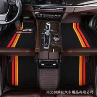 Подходит для ковриков Jetta VS7, специальных автомобильных ковриков, полных больших/объемных автомобильных ковриков, кожаных однослойных и двухслойных, износостойких.