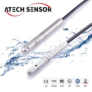 Pl303 Intelligent Immersion Liquid Level Transmitter High Temperature Stainless Steel Static Pressure Field Display 4-20Ma