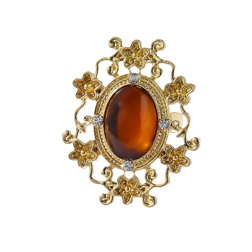 Men's fashion tie accessories silk scarf buckle personalized new tie buckle rudder eagle DIY tie hoop