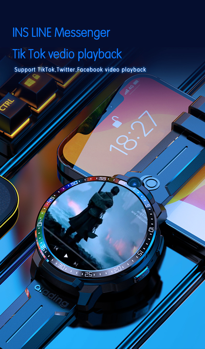 4g Smartwatch With Gps Positioning And Video Call For Adults_voghion.com