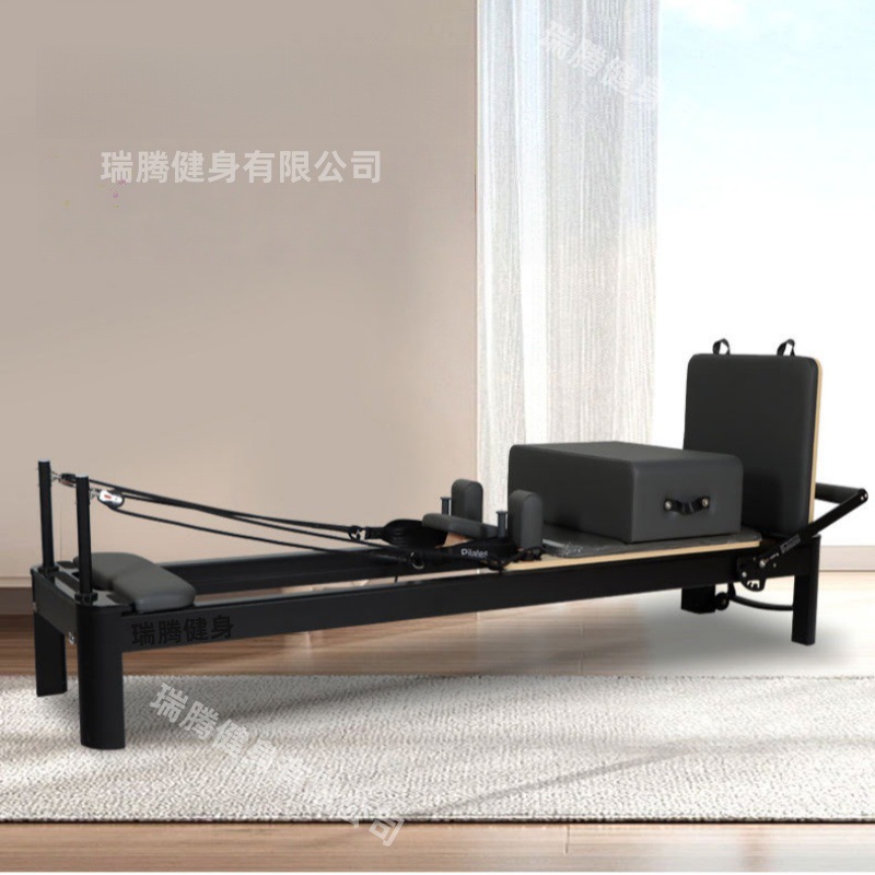 Cama de Pilates de Aleación de Aluminio Manliqiu, Pequeña, Blanca, Comercial, para Estudio de Yoga, Equipo Grande de Pilates