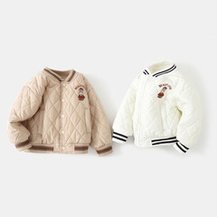 Baby Cotton Padded Jacket Children's Winter Wear Infant Cotton Coats Thicken Warm Autumn and Winter Cotton Jacket Kids' Outerwear Winter