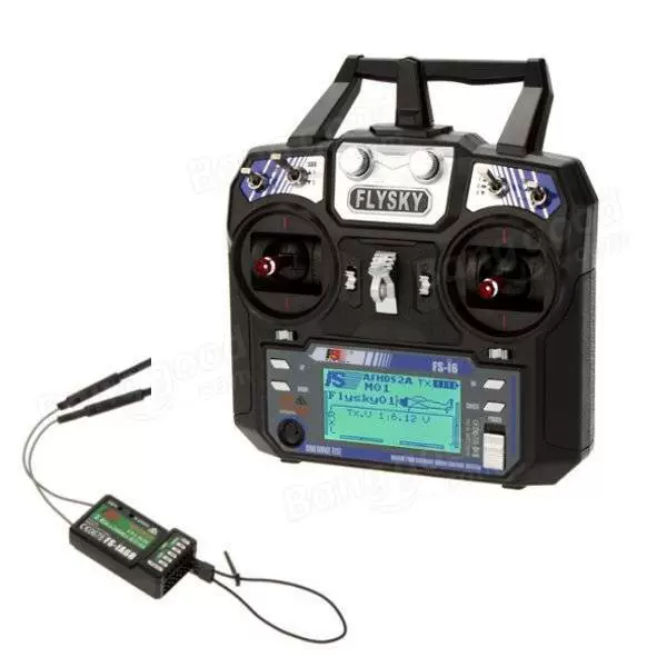FLYSKYFS-i6 I6 2.4G 6CH AFHDS 2A Rdio Transmitter IA6B