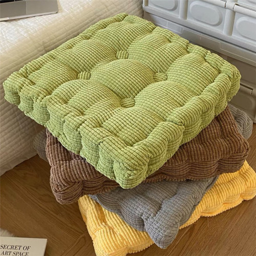 Office sedentary artifact corduroy cushion simple butt thickened cushion student dormitory chair butt cushion
