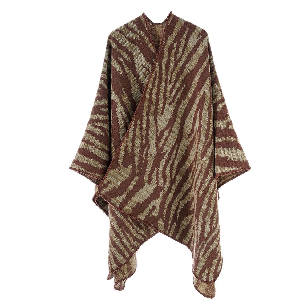 Amazon nuevo comercio exterior nuevo patrón animal zebra tibetano turismo universal impresión de chal bifurcado