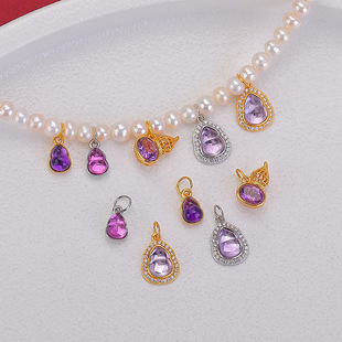 ����S925���y僽���Ȼ��ˮ�����J�������ƷDIY�ֹ������쉋���